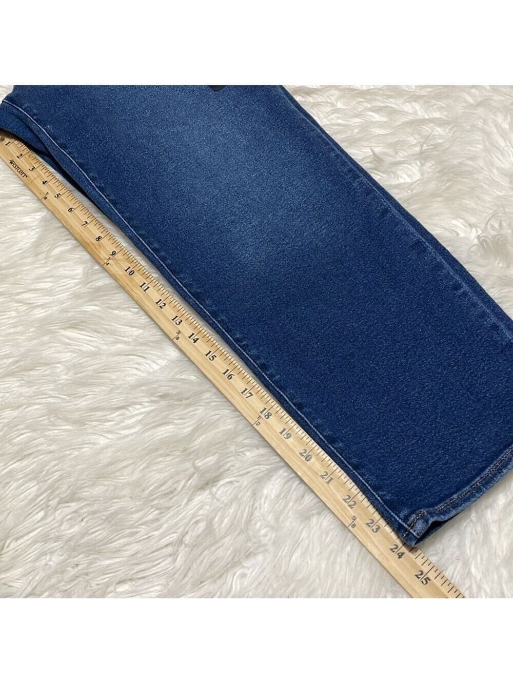 J.CREW STOVEPIPE SIGNATURE STRETCH PETITE JEANS SZ 32 - Picture 8 of 12